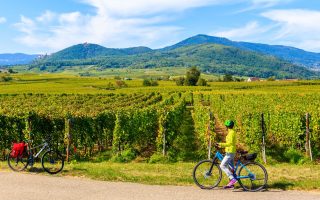 Balade à vélo en Ardèche